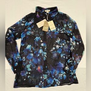 Women's Button Down Dress Shirt-NWT